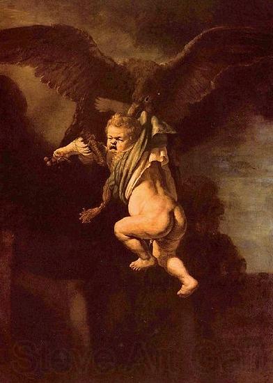 Rembrandt Peale Ganymed in den Fangen des Adlers